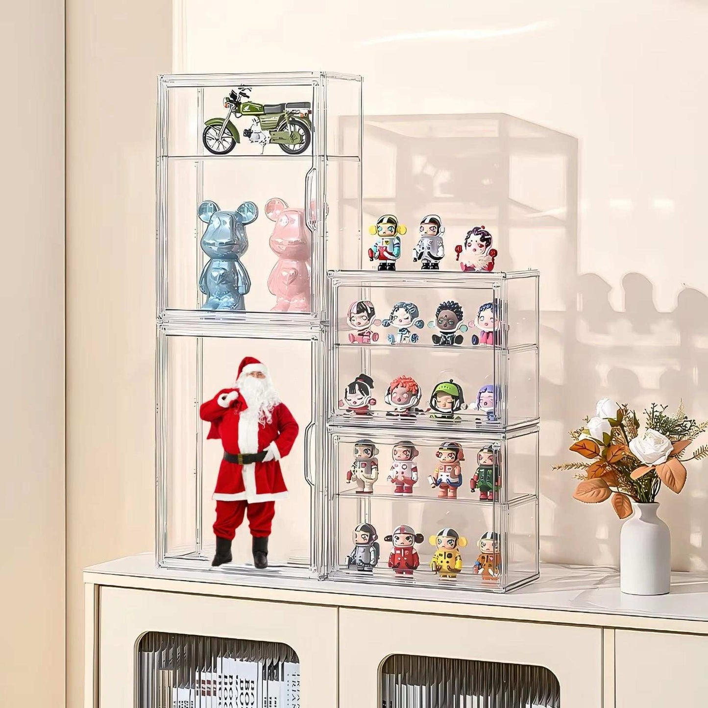 Blind Box Storage Display Case – Transparent Wall-Mounted Organizer...