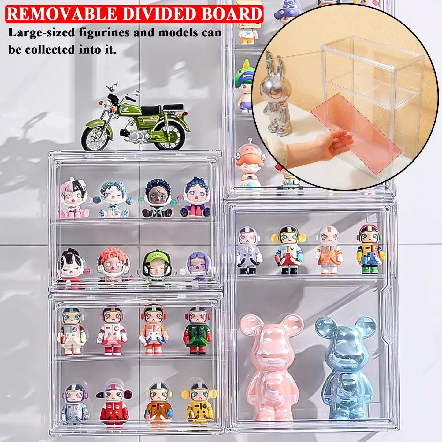 Blind Box Storage Display Case – Transparent Wall-Mounted Organizer...