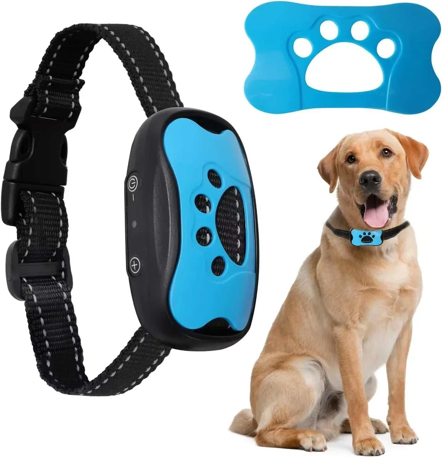 Pet Dog Anti Barking Device USB Rechargeable Ultrasonic Collar pet dog