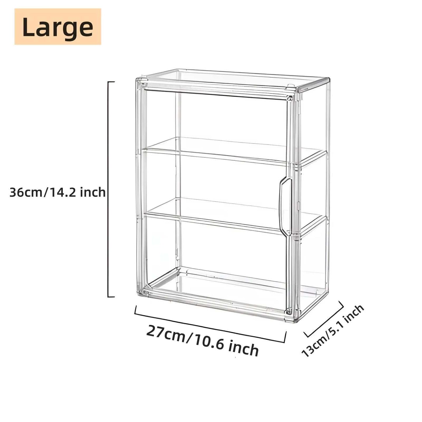 Blind Box Storage Display Case – Transparent Wall-Mounted Organizer...