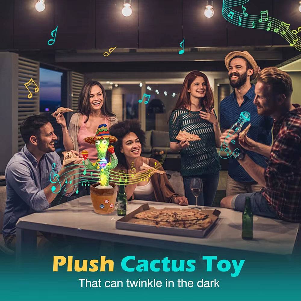 Talking Cactus Baby Toy –Dancing Singing & Repeating Toy Gift Baby Toy