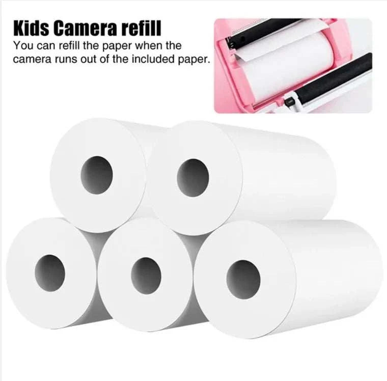 Digital Children Camera – Instant Print 1080P HD Video Toy for Kids...