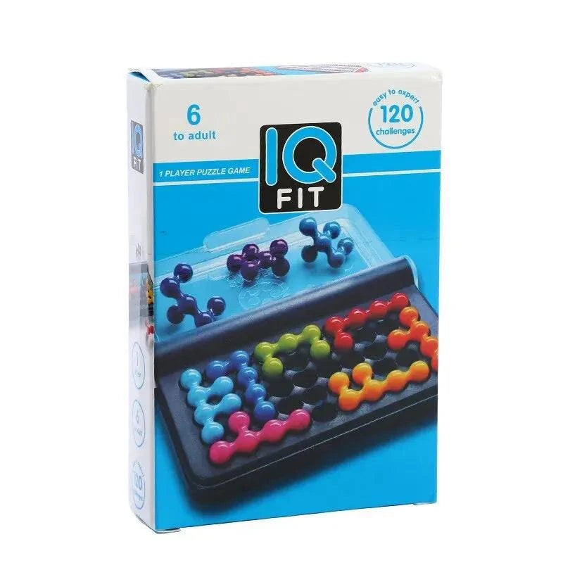 3D Puzzle Board Game – IQ Pyramid Beads Montessori Toy for Kids Puzzle