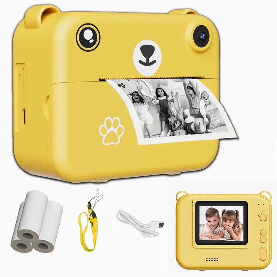 Digital Children Camera – Instant Print 1080P HD Video Toy for Kids...