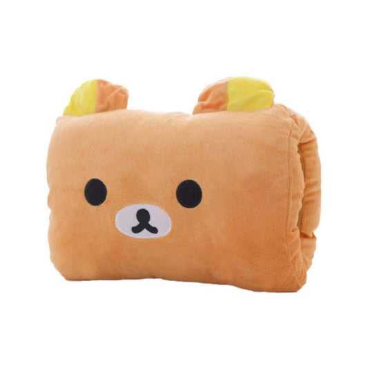 Pink Bear Children'S Plush Pillows – Hand Warmers & Cute Cushion bear.