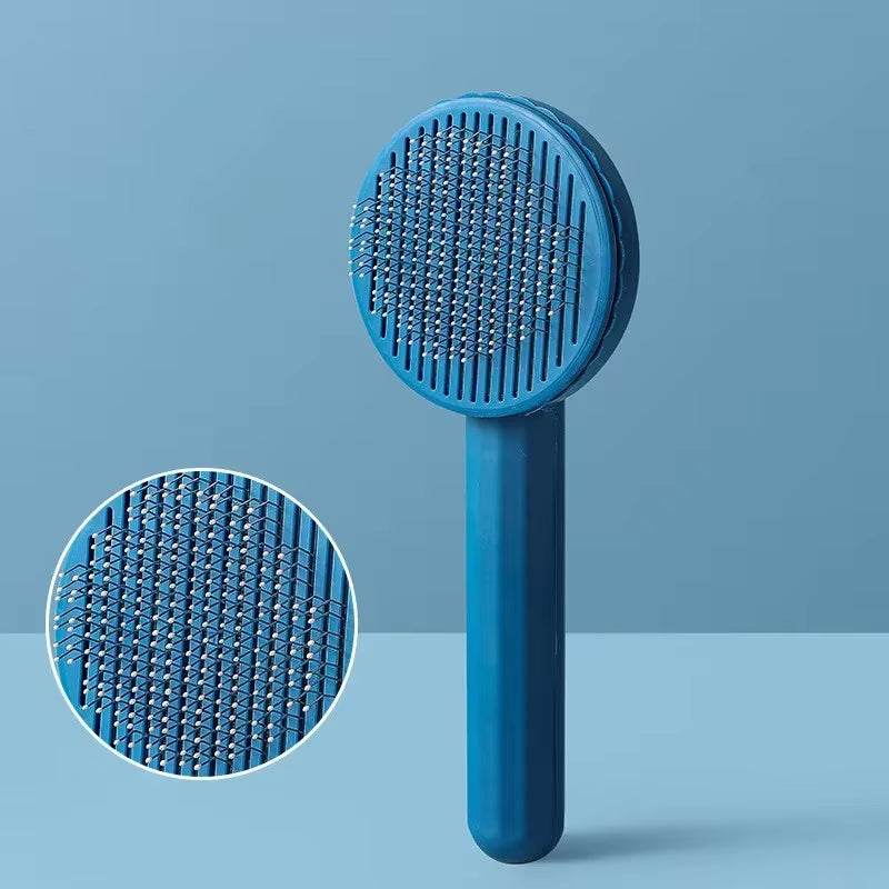 Pet Dog Hair Brush – Stainless Steel Grooming Comb for Pets Hair Brush