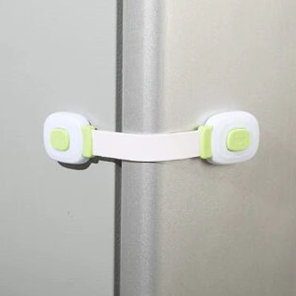Kids Adjustable Multipurpose Double Buckle Refrigerator Door Locks Baby Safety Locks Child Protection Equipment Cabinet Locks