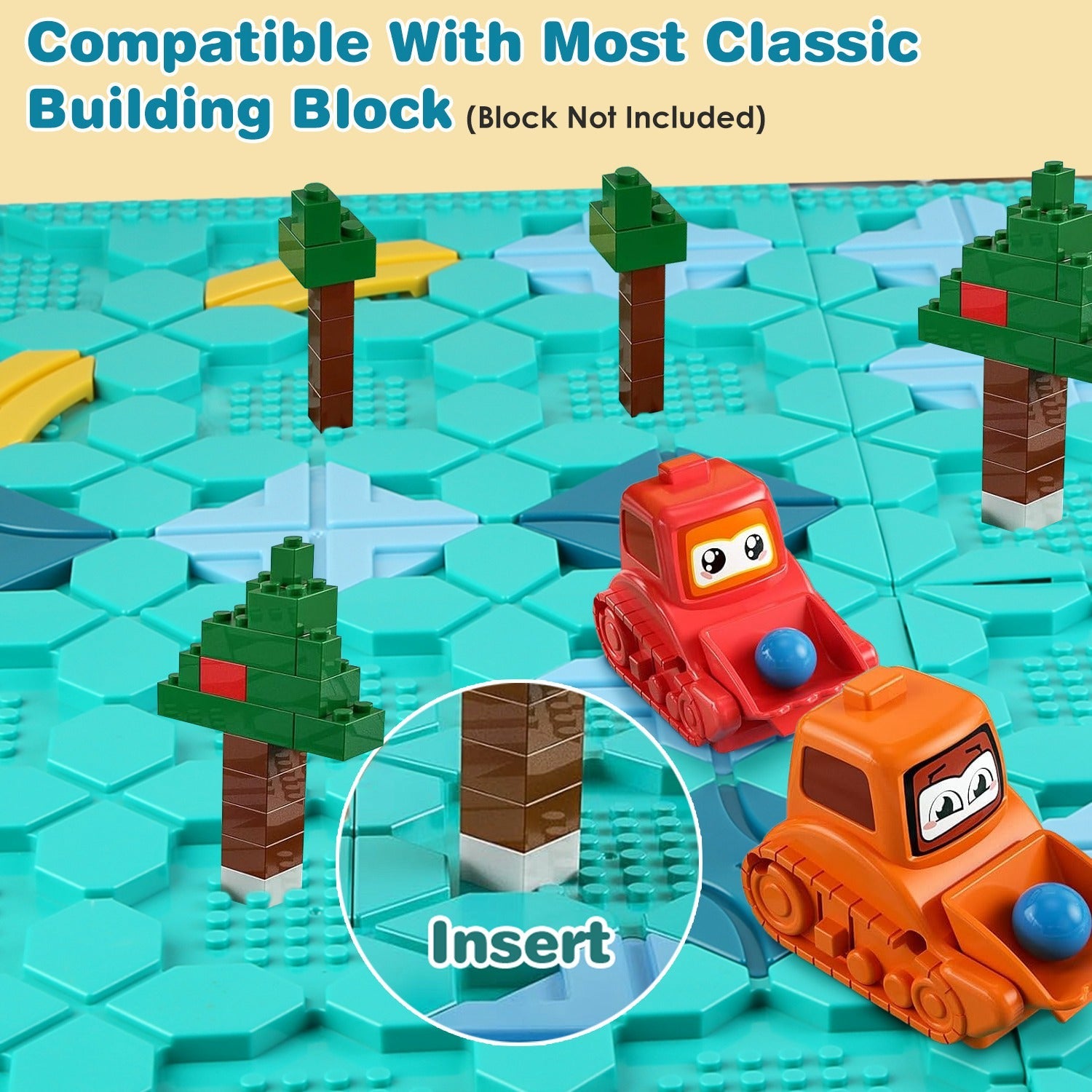 Kids Logical Road Builder Toy - Educational STEM Puzzle Game - Ages 3-8 - Birthday Gift - Georgenest.com