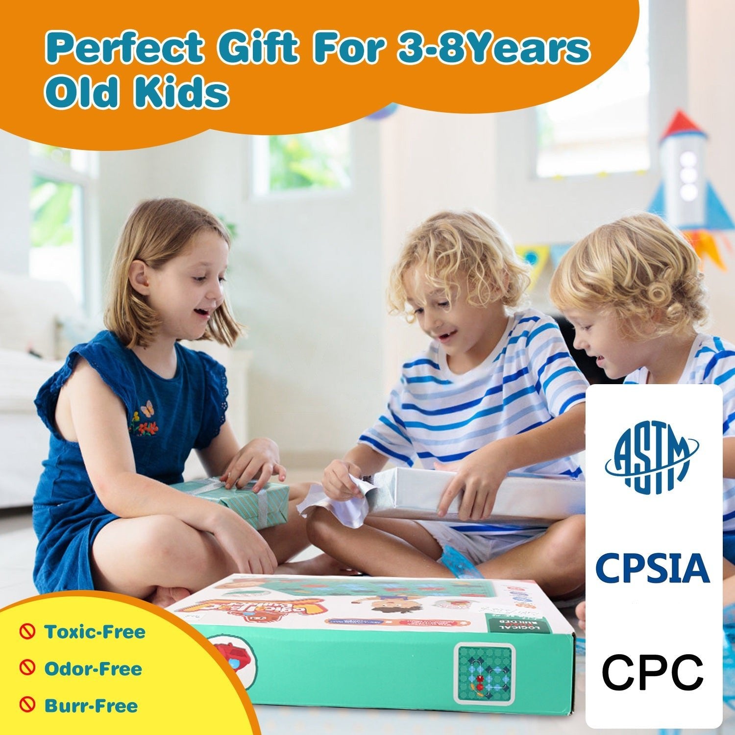 Kids Logical Road Builder Toy - Educational STEM Puzzle Game - Ages 3-8 - Birthday Gift - Georgenest.com