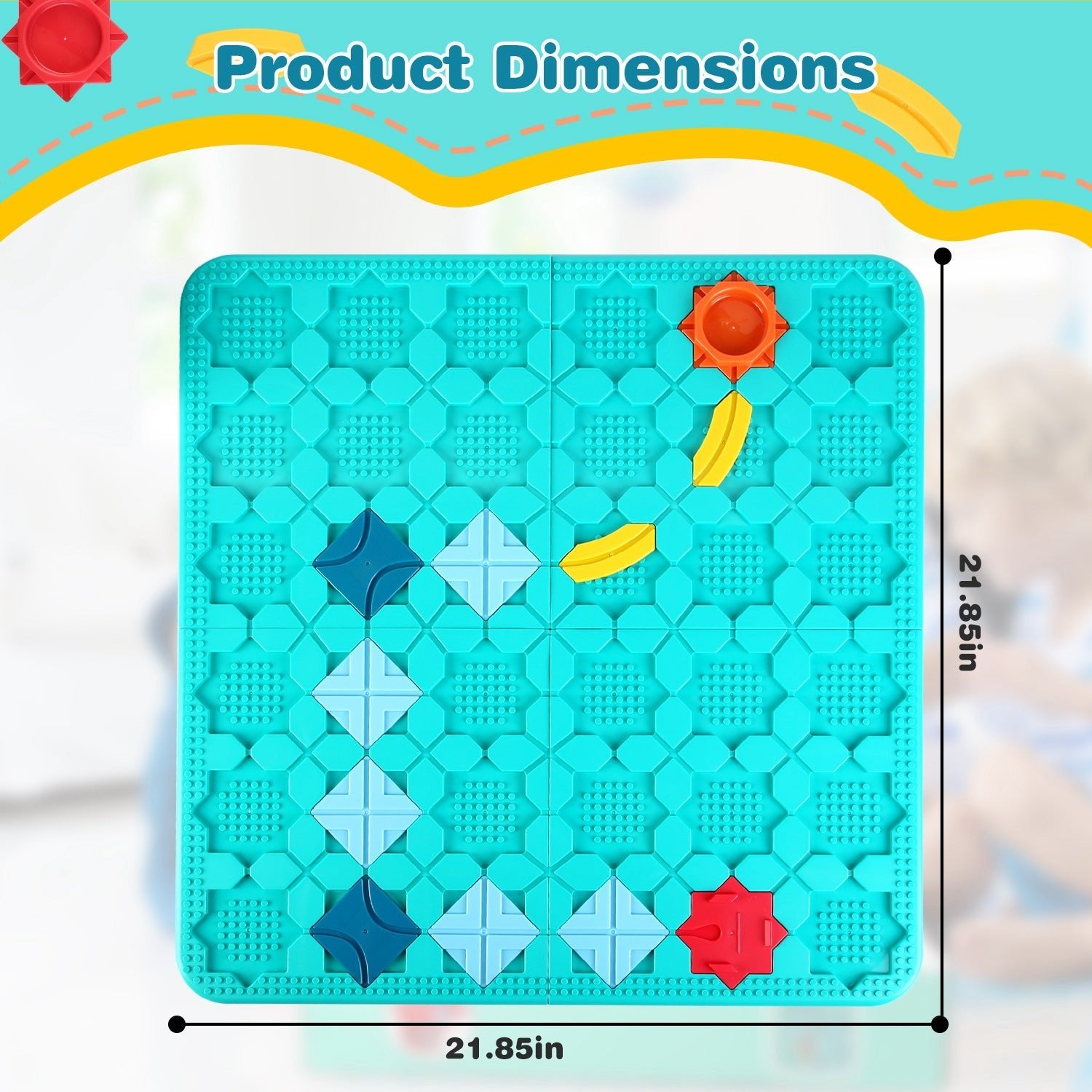 Kids Logical Road Builder Toy - Educational STEM Puzzle Game - Ages 3-8 - Birthday Gift - Georgenest.com