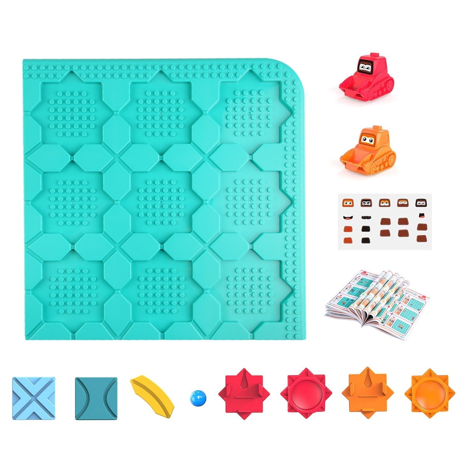 Kids Logical Road Builder Toy - Educational STEM Puzzle Game - Ages 3-8 - Birthday Gift - Georgenest.com