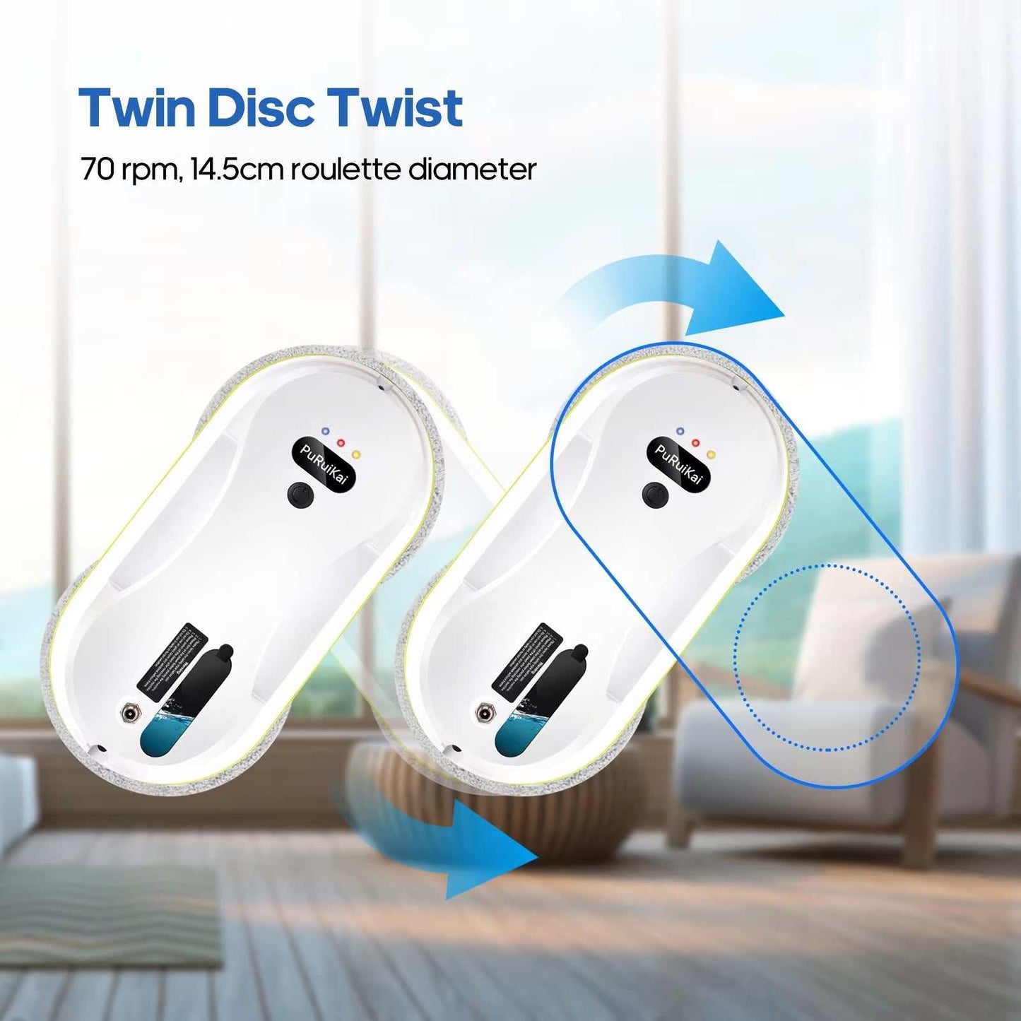 Household Window Automatic Water Spray Robot – Smart Glass Cleaner....