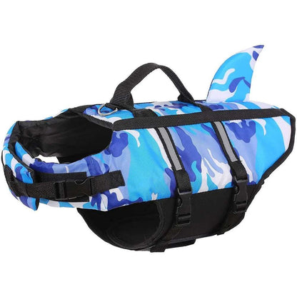 Pet Dog Life Jacket Safety Swim Vest for Dogs Summer Water Activities.