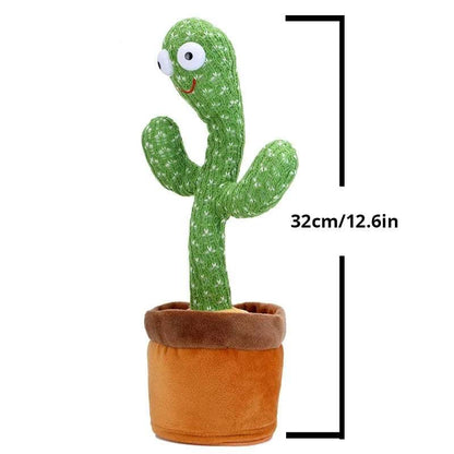 Dancing Cactus Toy – Talking, Singing & Wiggling Plush for Kids cactus