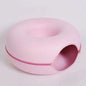 Donut Cat Bed Tunnel – Interactive Felt House & Toy for Indoor Cats...