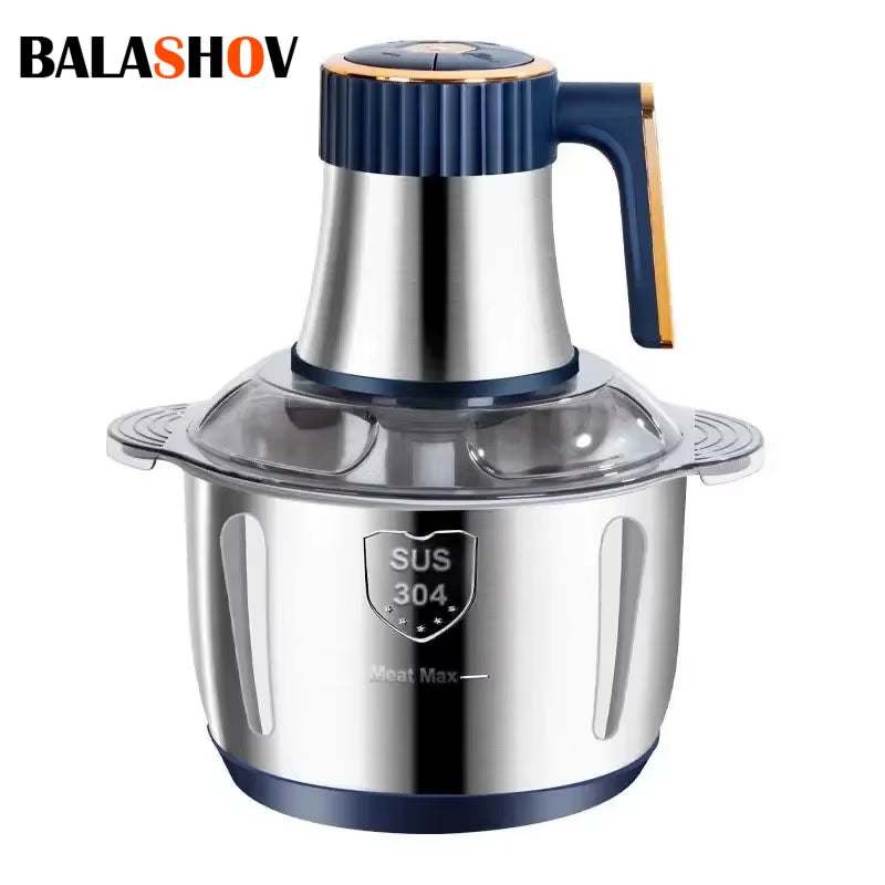 Electric Meat Grinders – 5L Stainless Steel Food Chopper & meat Mixer.