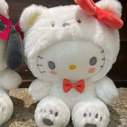 20CM Sanrio Plushies Hello Kitty & Kuromi Stuffed Toys for Kids Sanrio