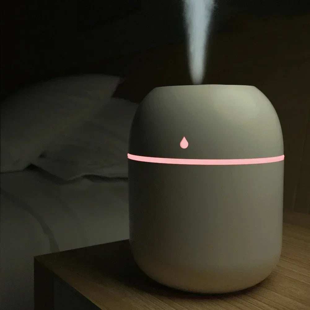 Car Air Freshener –LED Humidifier &Aromatherapy Diffuser Car Freshener