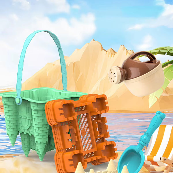 Beach Castle Bucket Play Sand Set Toys Sand Scoop Children Summer Hobbies Water Fun Beach Toys for Kids Family Interactive Toys