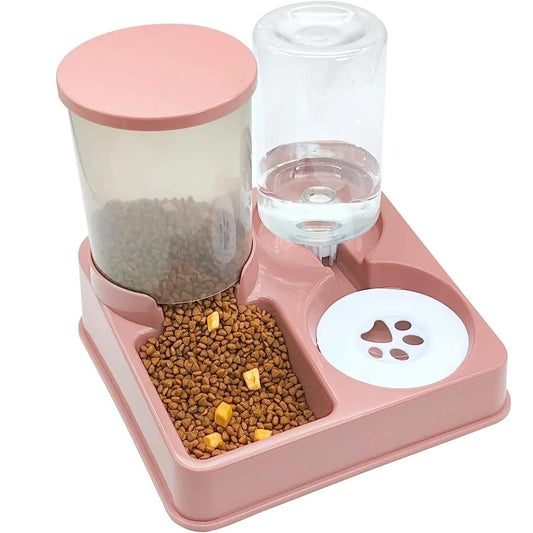 Automatic Cat Feeder – 2 in 1 Food & Water Dispenser for Pets Feeder..