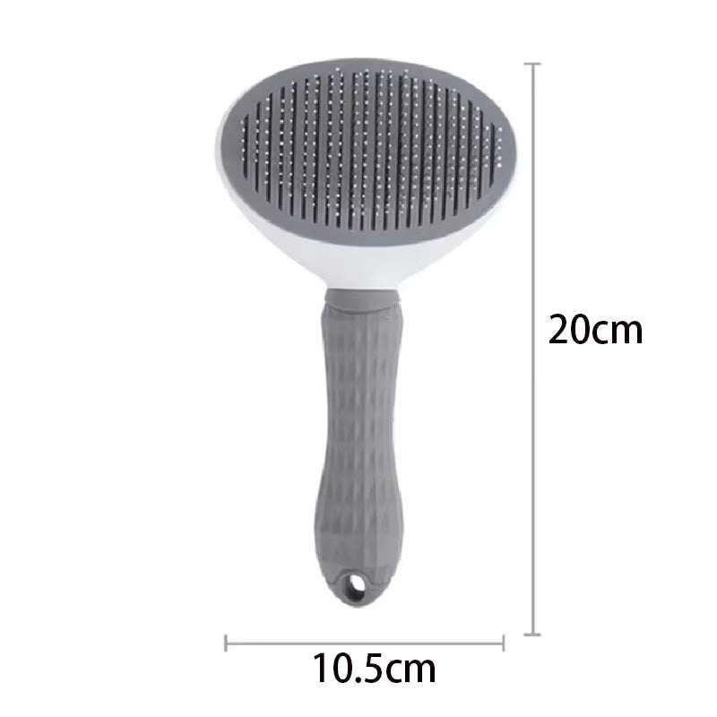 Pet Dog Hair Brush – Stainless Steel Grooming Comb for Pets Hair Brush