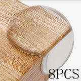4-16Pc Baby Safety Soft Rubber Table Corner Protector Furniture Tea Table Cover Transparent anti Children Collision Edge Guards