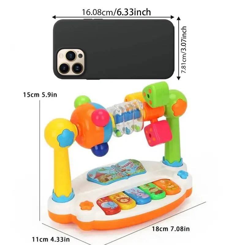 Baby Piano Toys – Musical Keyboard with Lights & Educational Fun toys.