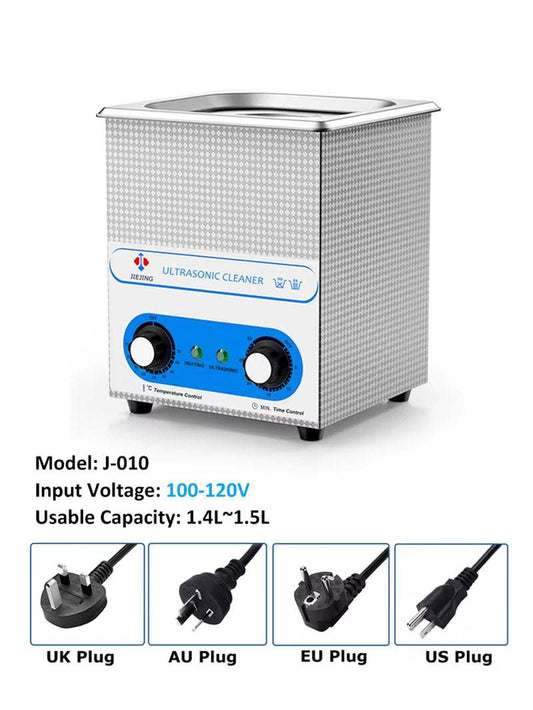 Ultrasonic Cleaner – 2L Heated Jewelry & Eyeglass Cleaning Machine....