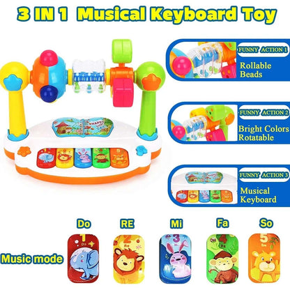 Baby Piano Toys – Musical Keyboard with Lights & Educational Fun toys.