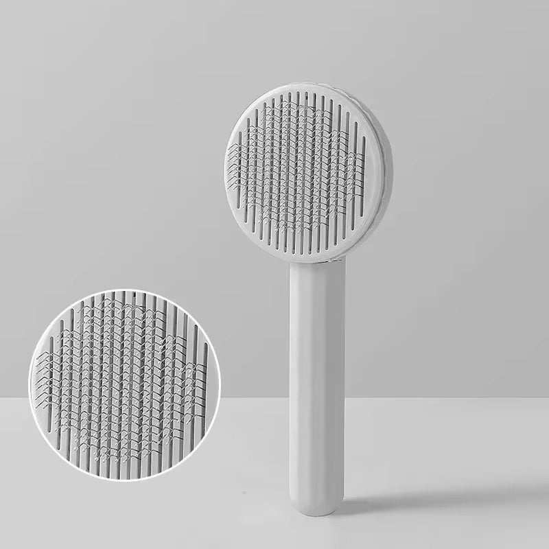 Pet Dog Hair Brush – Stainless Steel Grooming Comb for Pets Hair Brush