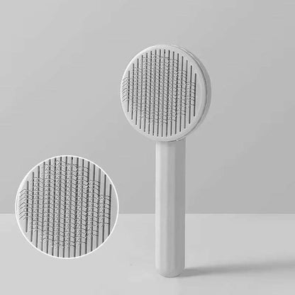 Pet Dog Hair Brush – Stainless Steel Grooming Comb for Pets Hair Brush
