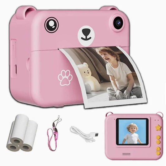 Digital Children Camera – Instant Print 1080P HD Video Toy for Kids...