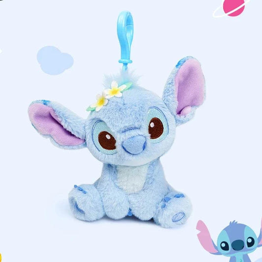 Disney Stitch Doll – Cute Keyring & Soft Cartoon Backpack Pendant Toy.