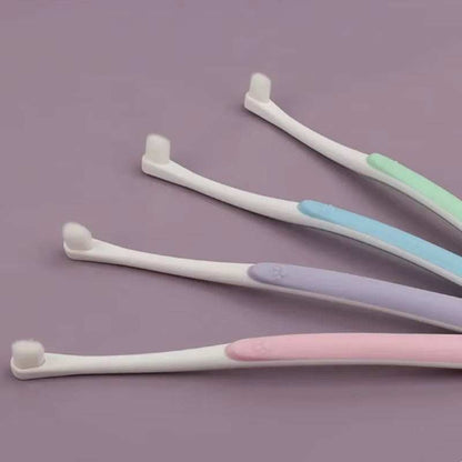 Dog Toothbrush Soft Bristle Pet Teeth Cleaner for Oral Care Toothbrush