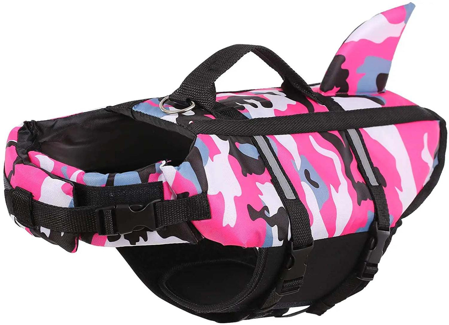 Pet Dog Life Jacket Safety Swim Vest for Dogs Summer Water Activities.