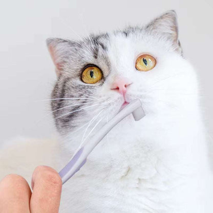 Dog Toothbrush Soft Bristle Pet Teeth Cleaner for Oral Care Toothbrush