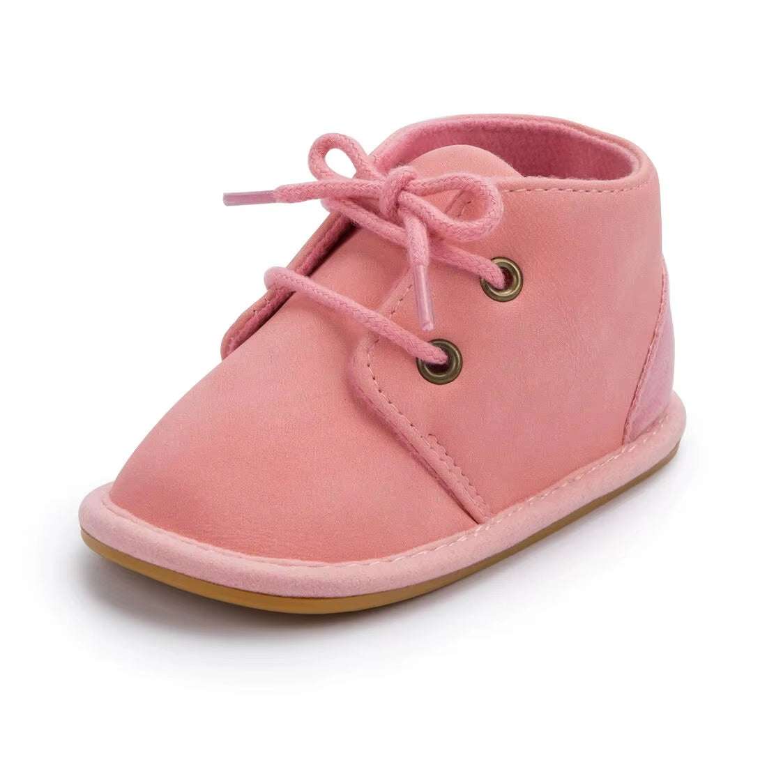 Cotton Baby Booties Anti-Slip Rubber Sole First Walker Winter Shoes - Georgenest.com