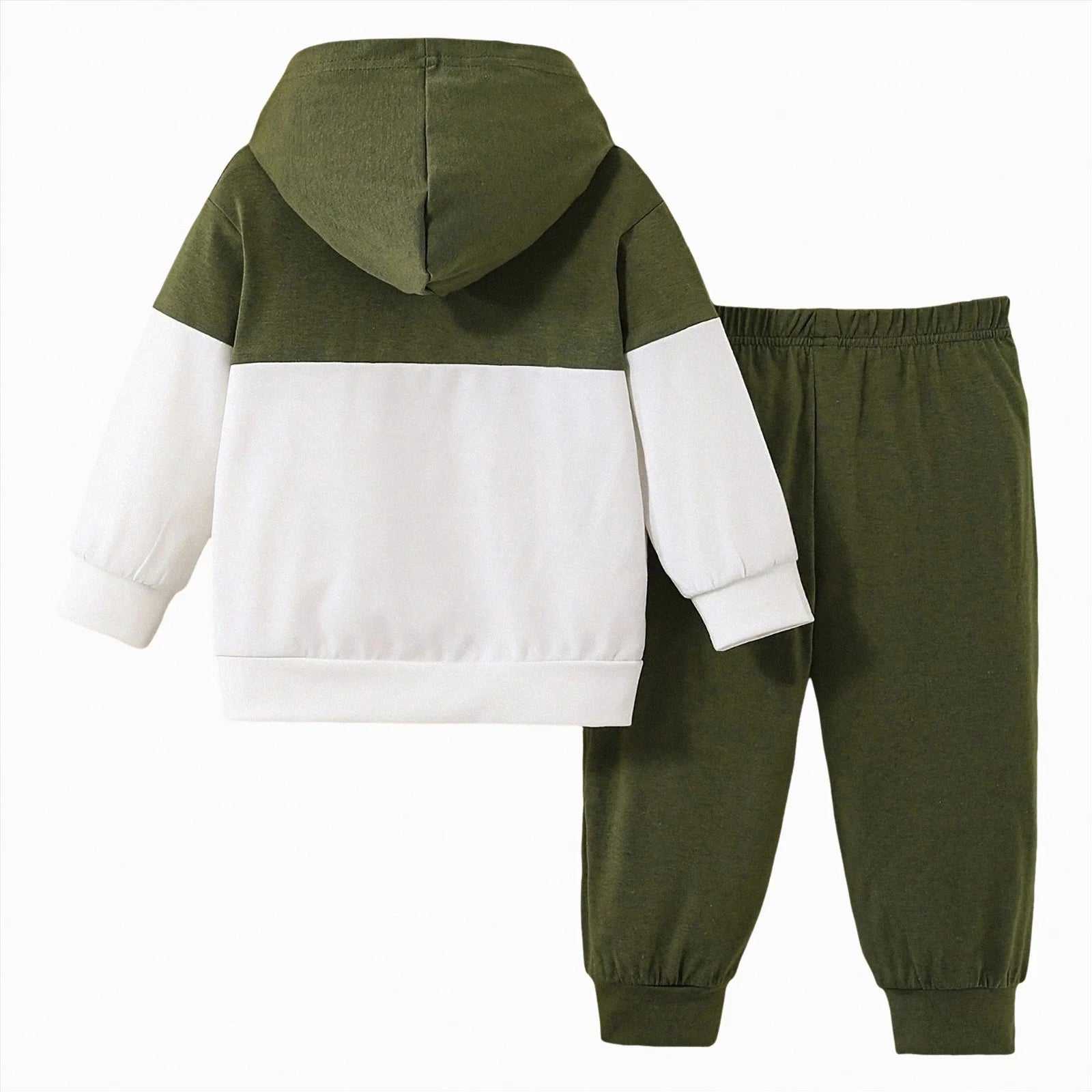 Color Blocked Baby Boy Sweatshirt Suit 6-9 Months - Georgenest.com