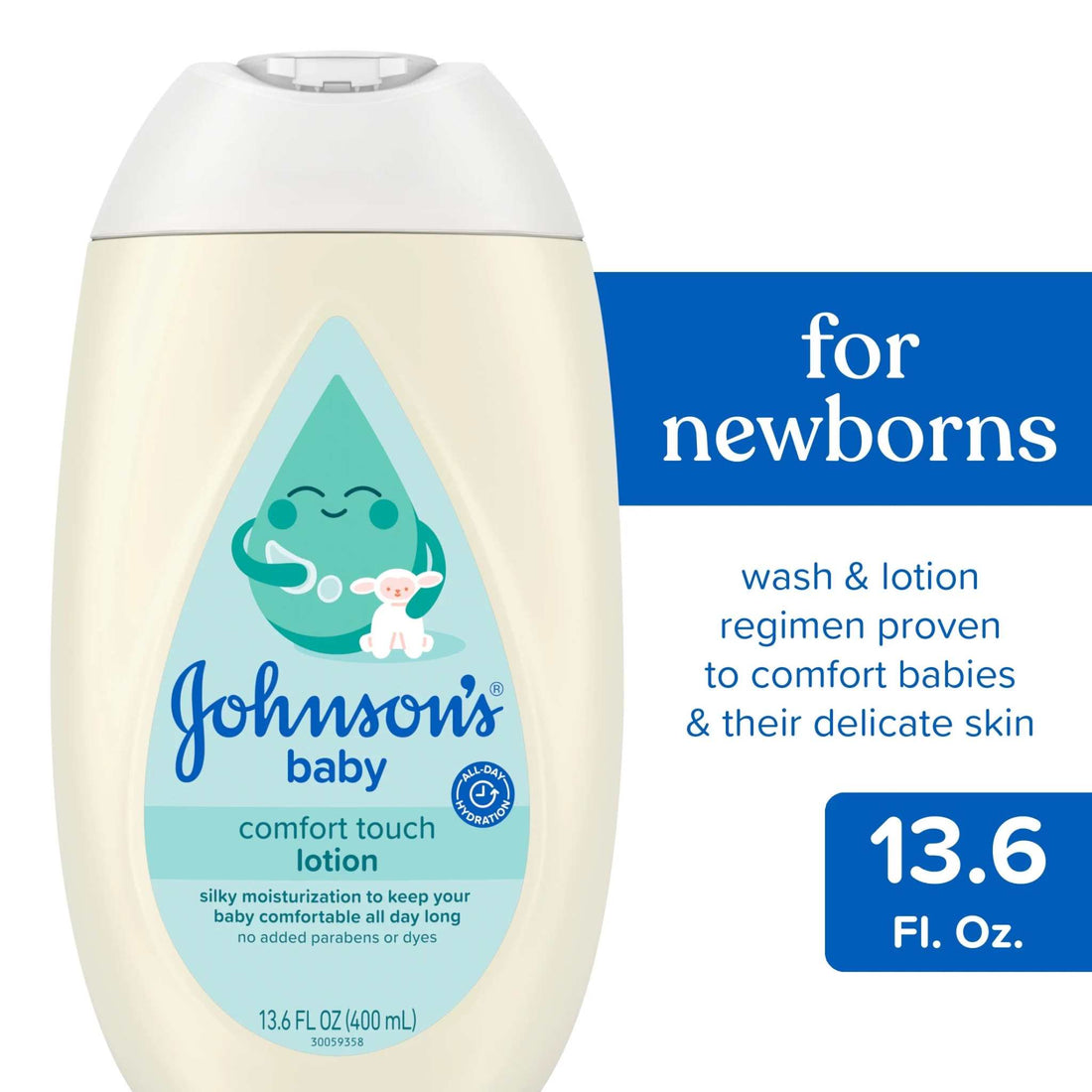 Baby Comfort Touch Newborn Baby Face & Body Lotion, 13.6 Fl. Oz - Georgenest.com