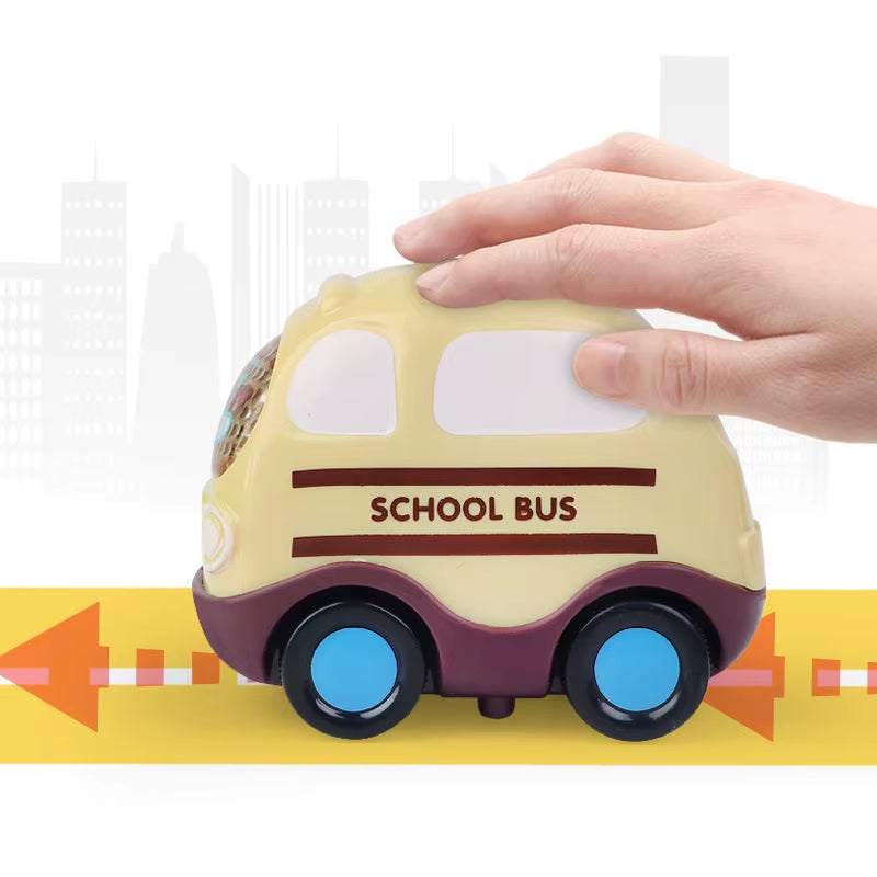 Fire Truck Pull Back Car Toy for 1-3 Year Old Boys, Early Educational Gift - Georgenest.com