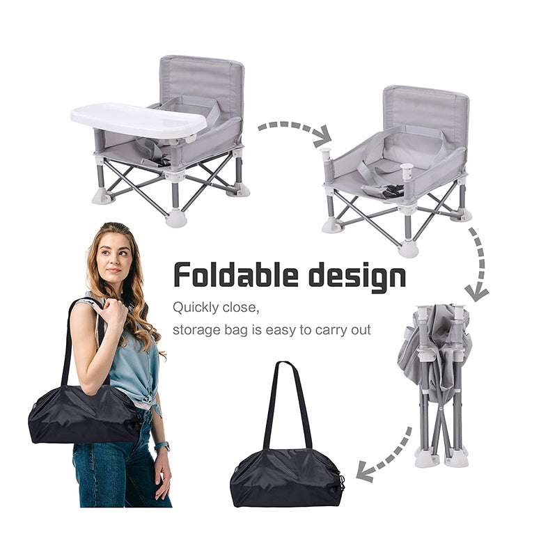 Multifunctional Baby Dining Chair - Portable Beach Seat - Georgenest.com