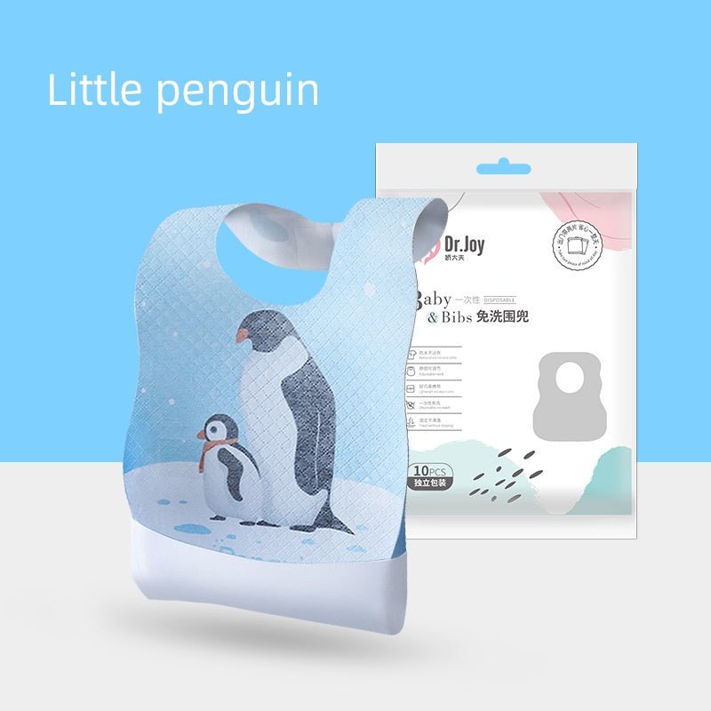 Baby Disposable Bib Independent Packaging Saliva Towel - Georgenest.com