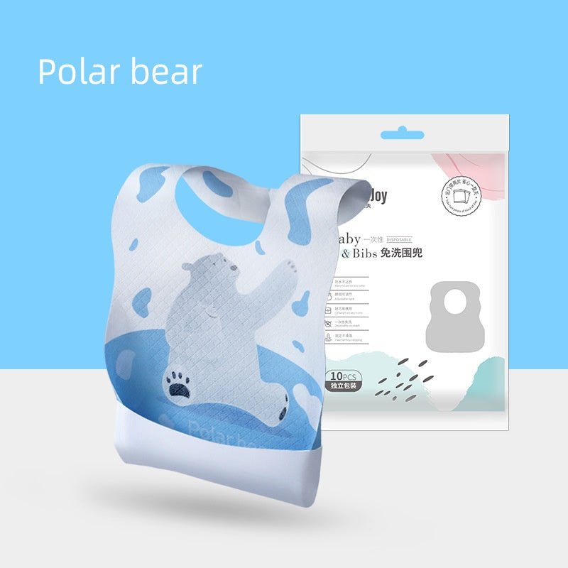 Baby Disposable Bib Independent Packaging Saliva Towel - Georgenest.com