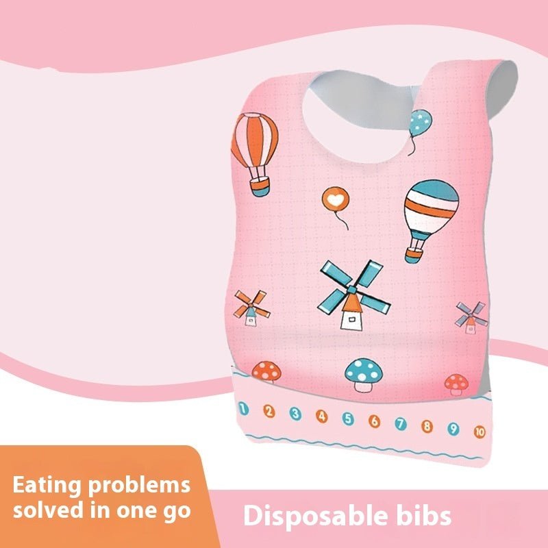 Baby Disposable Bib Independent Packaging Saliva Towel - Georgenest.com