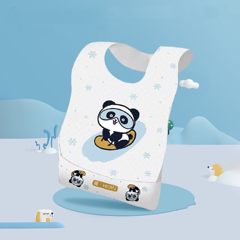 Baby Disposable Bib Independent Packaging Saliva Towel - Georgenest.com