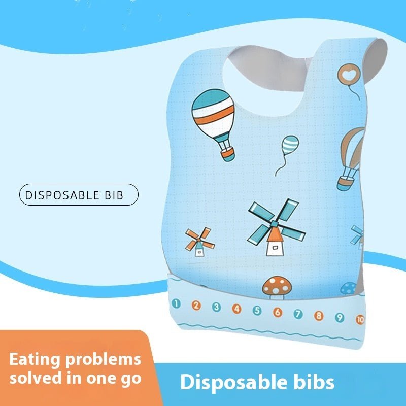 Baby Disposable Bib Independent Packaging Saliva Towel - Georgenest.com