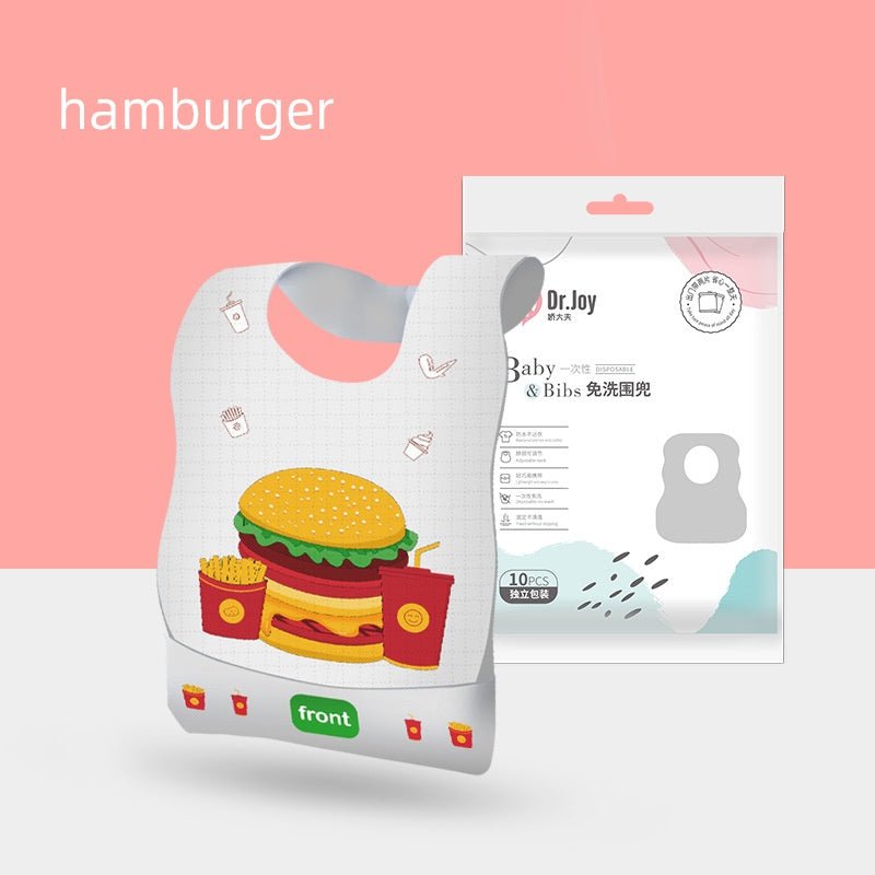 Baby Disposable Bib Independent Packaging Saliva Towel - Georgenest.com