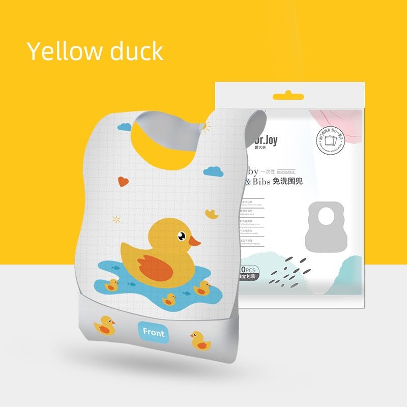 Baby Disposable Bib Independent Packaging Saliva Towel - Georgenest.com