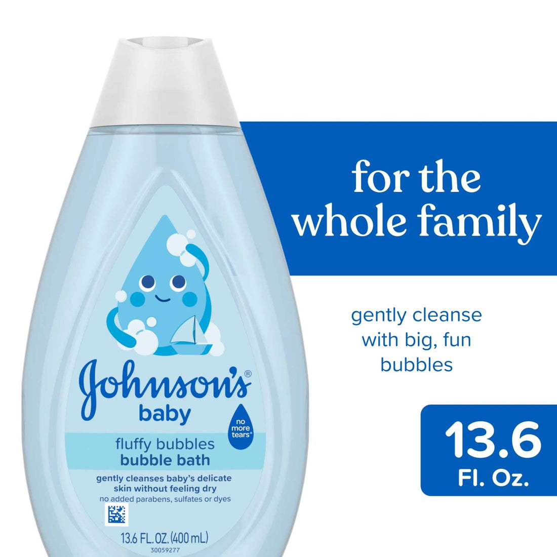 Baby Fluffy Bubbles Bubble Bath, Hypoallergenic, 13.6 oz - Georgenest.com