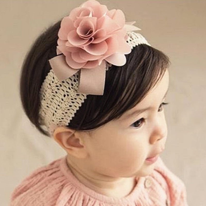 Baby lace headband - Georgenest.com